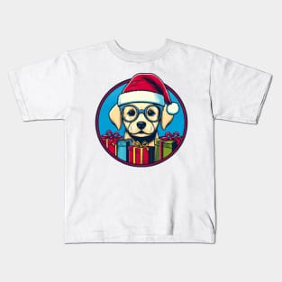 christmas puppy Kids T-Shirt